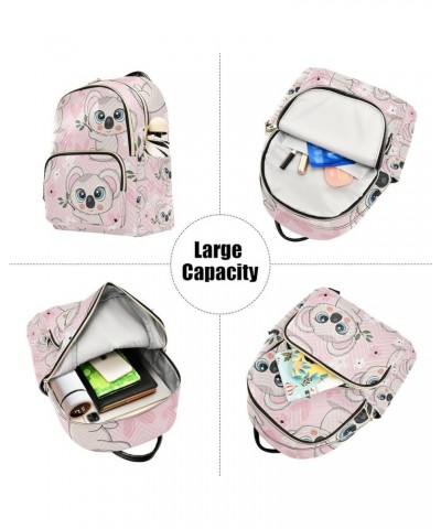 Small Backpack for Women Travel Bag Cute Koala Flower Daypack Purse Fashion Shoulder Bag Rucksack Small A492 $15.33 Backpacks