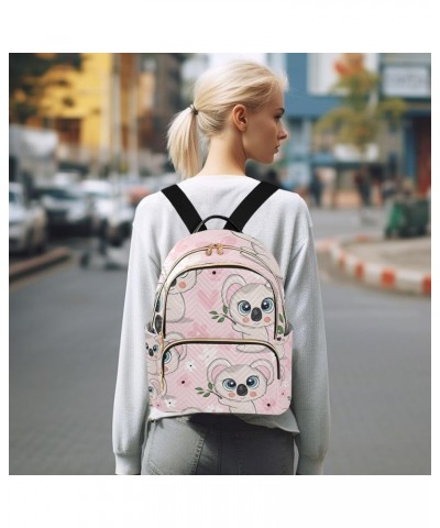 Small Backpack for Women Travel Bag Cute Koala Flower Daypack Purse Fashion Shoulder Bag Rucksack Small A492 $15.33 Backpacks