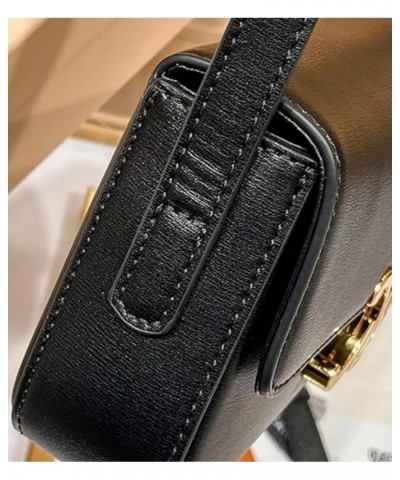 New women's shoulder bag, stylish classic crossbody bag, underarm purse, leather tote/black $57.19 Hobo Bags