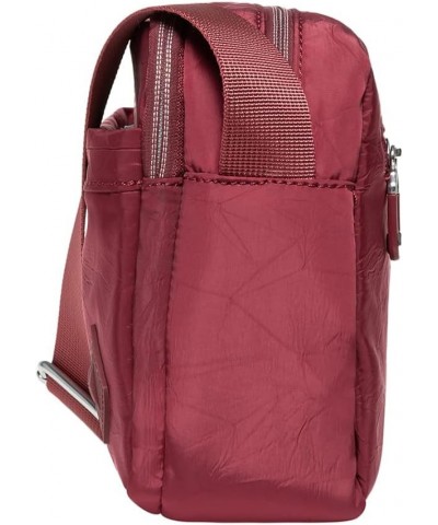 Women Crossbody Bag Handbag Lightweight Shoulder Purse Nylon Multi Pocket Crossbody Bag Ladies Travel Handbag 1583-red $8.91 ...