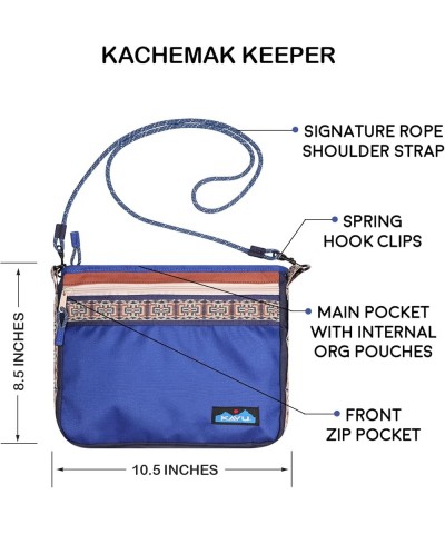 Keeper Semi Padded Sling Canvas Crossbody Bag Mountaineer $24.98 Crossbody Bags