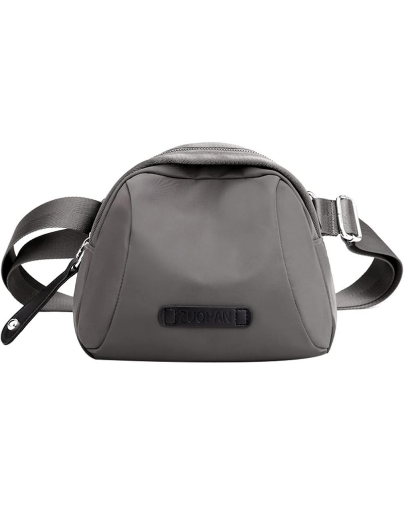 Crossbody Bag Lightweight Small Walking Bag Water resistant Shoulder Bag with adjustable strap Grey $11.91 Shoulder Bags