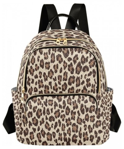 Fashion Backpack Mini Backpack Purse Casual Daily Backpack Leopard Print Cheetah for Travel for College Work Medium $22.03 Ba...