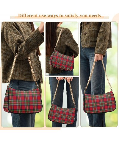 Duck Print Blue Trendy Purse Hobo Designer Clutch Womens Trendy Handbags Chain over the Shoulder Purse Red Plaid Green Checke...