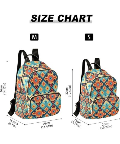 Mini Backpack Purse for Women, Ethnic Pattern5 Travel Bag Casual Daypack Shoulder Bag Medium $16.63 Backpacks