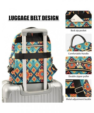 Mini Backpack Purse for Women, Ethnic Pattern5 Travel Bag Casual Daypack Shoulder Bag Medium $16.63 Backpacks