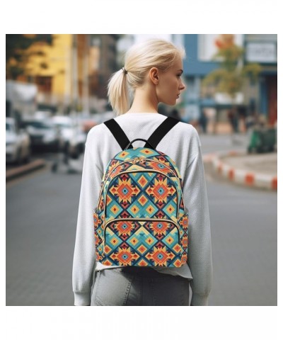 Mini Backpack Purse for Women, Ethnic Pattern5 Travel Bag Casual Daypack Shoulder Bag Medium $16.63 Backpacks