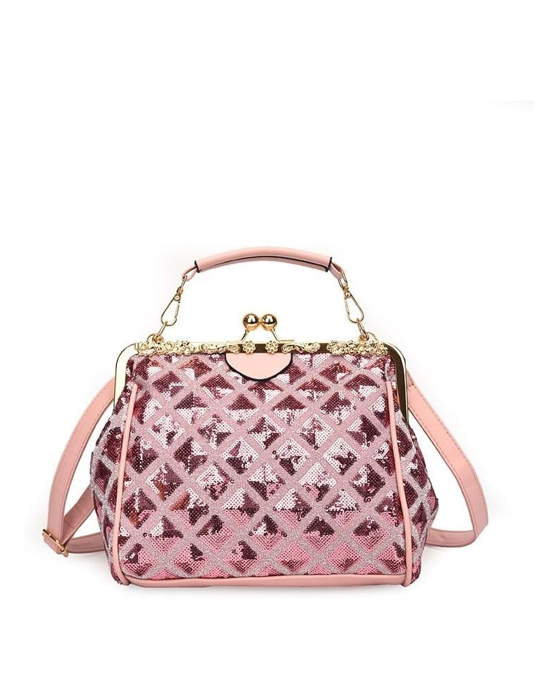 Fashion Bags for Women Clutch Purses Bride Bridesmaid Women's Shoulder Handbags Tote Bags, Evening Bag Crossbody Bag Pink $13...