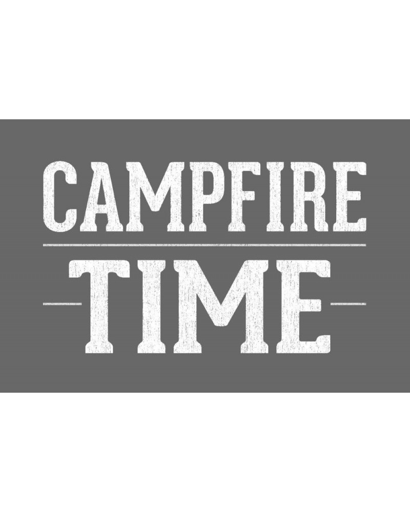 Campfire Time, Rustic Simply Said (16x24 Giclee Gallery Art Print, Vivid Textured Wall Decor) $15.05 Totes