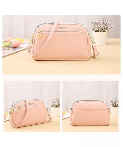 Crossbody Bag for Women Small Mini Leather Handbag Ladies Phone Pouch Girls Yellow $10.57 Crossbody Bags