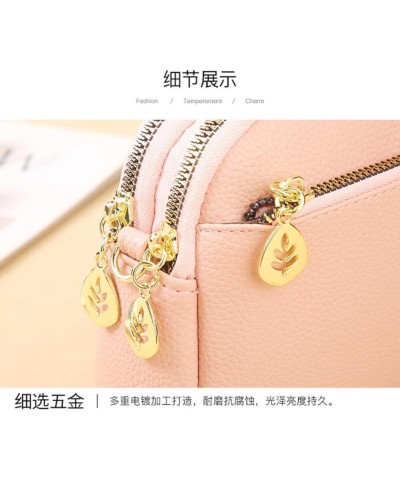 Crossbody Bag for Women Small Mini Leather Handbag Ladies Phone Pouch Girls Yellow $10.57 Crossbody Bags