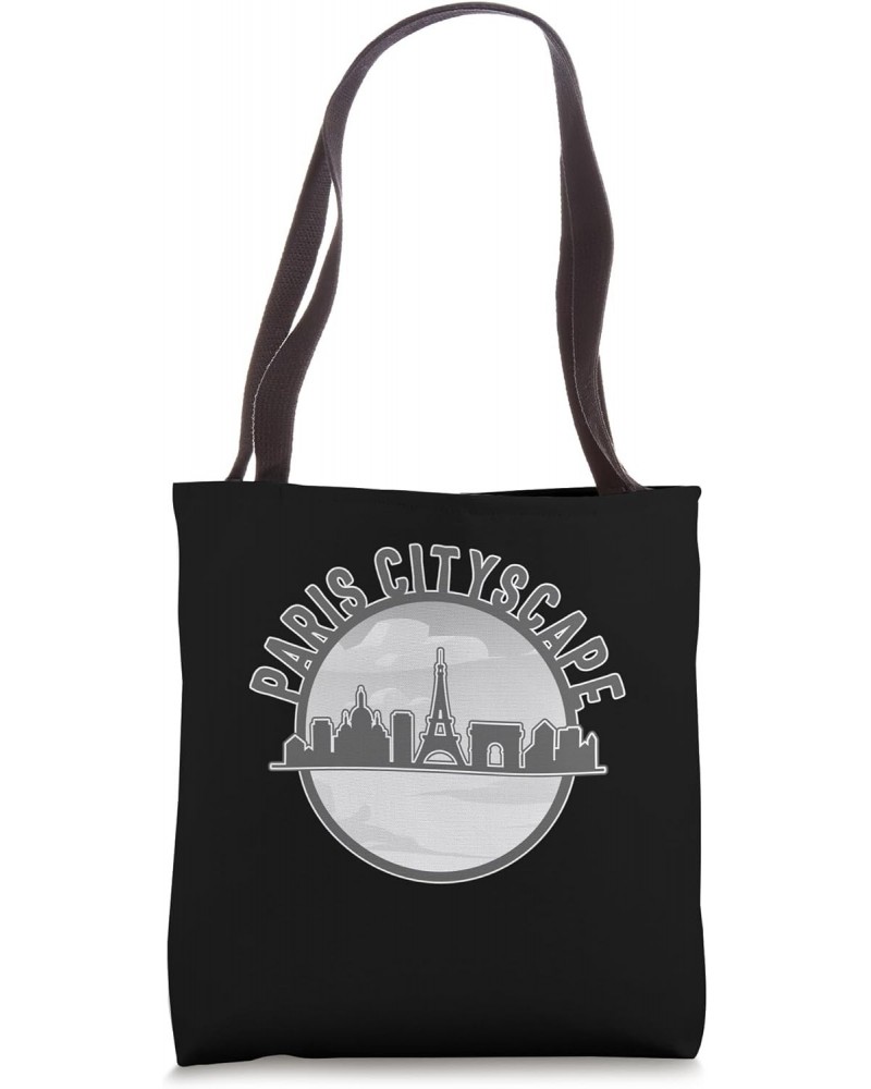 Paris Cityscape Paris Lover Vintage France Vacation Trip Sou Tote Bag $11.73 Totes