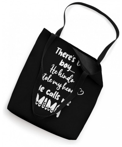 Special Grandma Grandmother This Boy Calls Me Mima Tote Bag $17.70 Totes