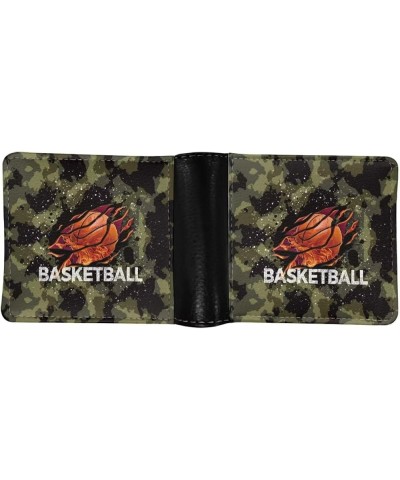 Forest Camo Eagle Wallet Card Holder Small Men Women Stylish Clutch Credit Card Cash Holder Coin Purse Foldable Bag Slim Leat...