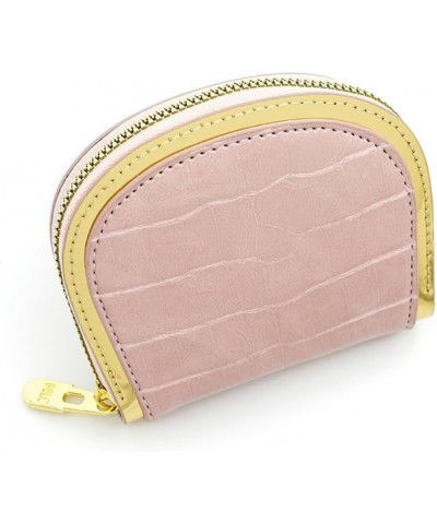 Women Small Card Cases Wallet Unique Zip Around Wallet Slim PU Leather Purse Cash Pocket Credit Card Holder Wallet Organizer ...