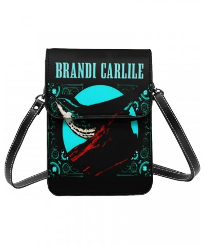 Brandi Music Carlile Singer Vintage Small Crossbody Cell Phone Purse Mini Handbag With Adjustable Strap For Women Girls $13.5...