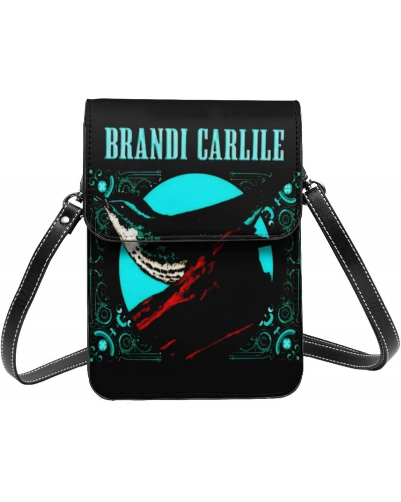 Brandi Music Carlile Singer Vintage Small Crossbody Cell Phone Purse Mini Handbag With Adjustable Strap For Women Girls $13.5...