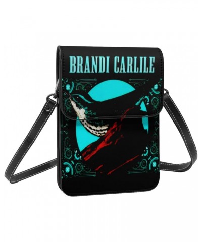 Brandi Music Carlile Singer Vintage Small Crossbody Cell Phone Purse Mini Handbag With Adjustable Strap For Women Girls $13.5...