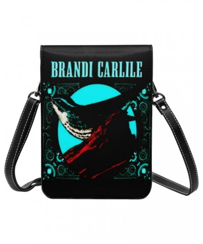 Brandi Music Carlile Singer Vintage Small Crossbody Cell Phone Purse Mini Handbag With Adjustable Strap For Women Girls $13.5...