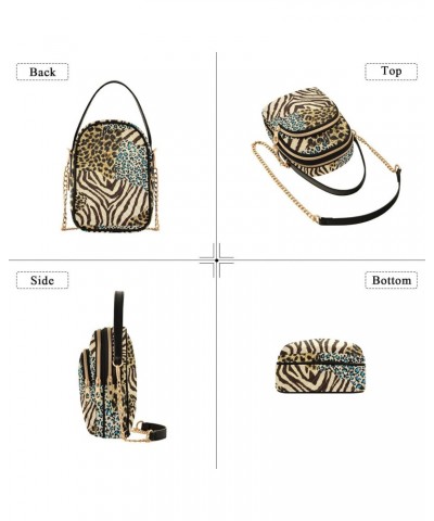 Joko lvery Leopard Print Cross Body Purse Chain Shoulder Bag Crossbody Bags Handbag for Women Gifts Work $9.24 Crossbody Bags