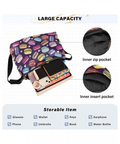 Leather Hobo Tote Bags for Women Men,Colorful Macaron Heart Trendy Messenger Bag Crossbody Large Size Casual Shoulder Bag Han...