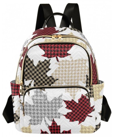 Thanksgiving Falling Maple Leaves Backpack for Women Casual Daypack Lightweight Shoulder Bag Travel Purse Small Backpacks for...