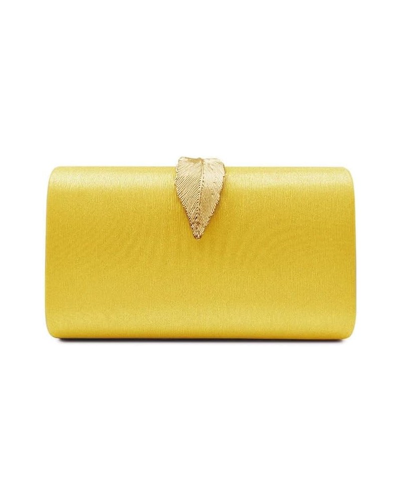 Evening Clutch - Small Clutch Purses for Women Wedding and Party, Women's Evening Handbags Formal Shoulder Handbag Yellow $15...