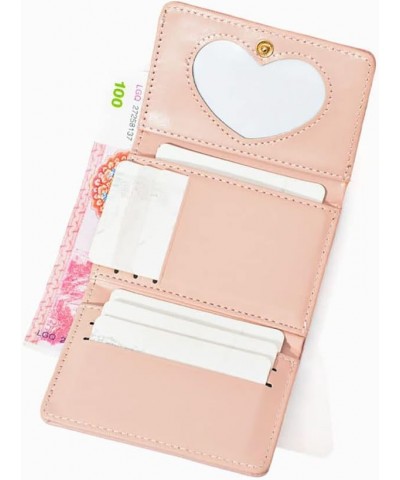 Cute Embroidery Flower Women Wallet Small Short Trifold PU Leather Credit Card Case Holder Organizer with ID Windon for Girls...