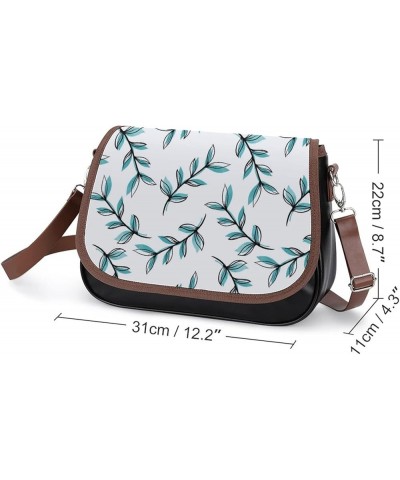 Printed Crossbody Bag Shoulder Bag PU Leather Women's Designer Satchels Viva Mexico Color2 $22.43 Satchels