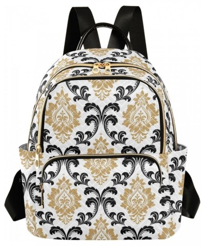 Baroque Style Backpack Purse for Women Fashion Ladies Shoulder Bags Travel Bag Handbag Back Pack Lady Purse,S Medium $16.42 B...