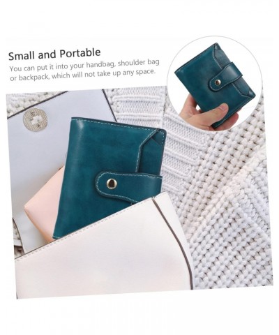 1pc Ladies Compact Wallet Womans Wallet Womens Wallet Small Bag Fashion Rack Miss Pu $10.91 Wallets