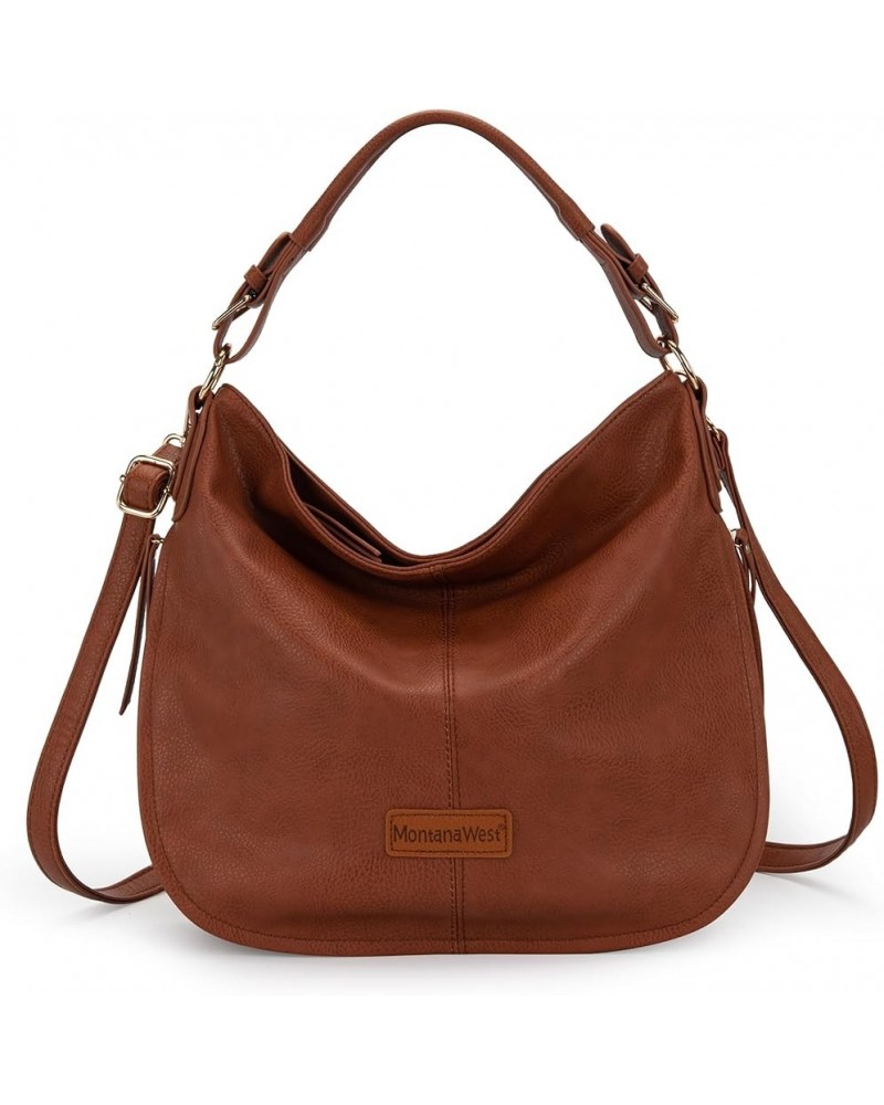 Hobo Bags for Women Shoulder Purses and Handbags Brown Mw $15.07 Totes