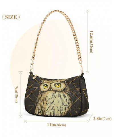 Boho Dreamcatcher HandBag with Zipper Closure for Women Hobo Shoulder Bag Cool Owl $16.49 Shoulder Bags