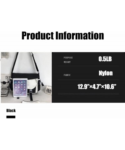 Genshin Impact Crossbody Bag Xiao Single Shoulder Bag Handbag Adult Single Shoulder Backpack Bag Mona $26.66 Backpacks