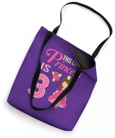 3 Year Old Daughters: This Little Princess is Three Tote Bag $14.82 Totes