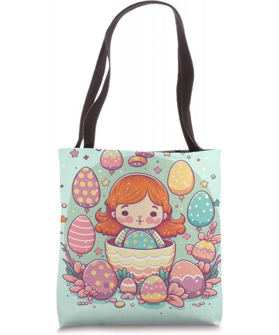 Funny Easter Celebration Easter Bunny Cool Easter Egg Tote Bag $12.62 Totes