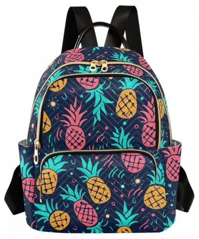 Pineapple Tropical Backpack for Women Fashion Shoulder Bags Small Casual Daypack Travel Bag S 202a2800 S(10.23"x5.11"x12.59")...