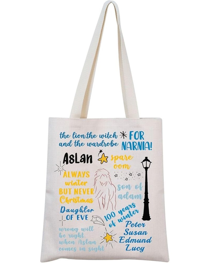 CON Tote Bag CON Inspired Gift for Bookish CON Merch Narnia Quote Tote $12.92 Totes