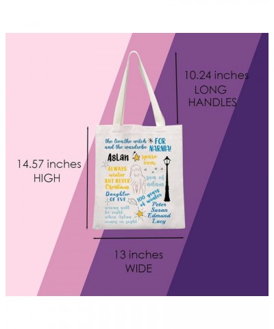 CON Tote Bag CON Inspired Gift for Bookish CON Merch Narnia Quote Tote $12.92 Totes