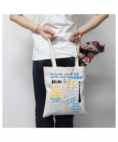 CON Tote Bag CON Inspired Gift for Bookish CON Merch Narnia Quote Tote $12.92 Totes