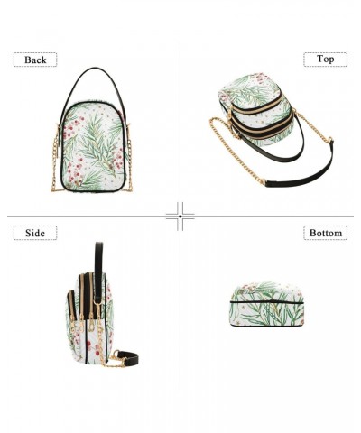 Evergreen Bough Christmas Crossbody Bags for Women Crossbody Wallet Purse Travel Purse with Chain Strap for Everyday Use $13....