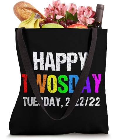 Happy Twosday 2022 Tuesday February 22nd 2022 - 2-22-22 Tote Bag $14.75 Totes