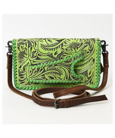 American Darling Clutch Hand Tooled Genuine Leather Women Bag Western Handbag Purse Adbg1228i $60.68 Handbags