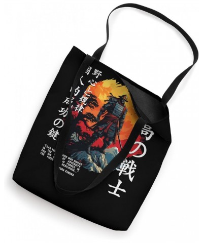 Cool Samurai Men Warrior Japanese Ninja Men Kawaii Tote Bag $16.77 Totes