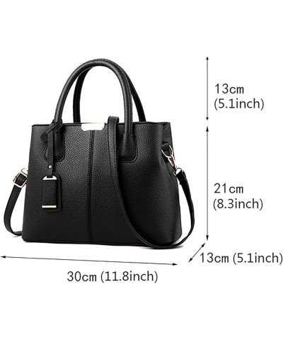 1pc Stylish Handbag for Women Roomy Practical Womens Handbags Ladies Purse Satchel Shoulder Bags Tote Leather Bag Grey One Si...