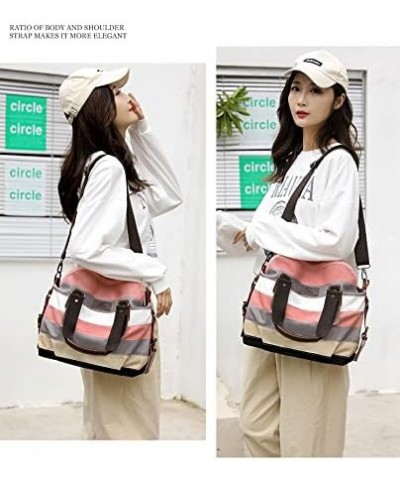 Canvas Hobo Bag Women's Shoulder Handbag Large Size Retro Casual Tote Bag Purse Shopping Travel Bag Grey $16.40 Totes