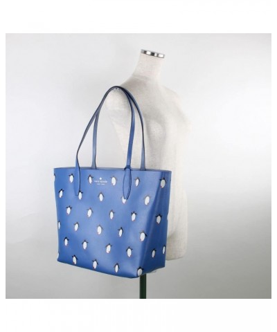 Arctic Friends Penguin Large Reversible Tote Bag Handbag $128.10 Totes