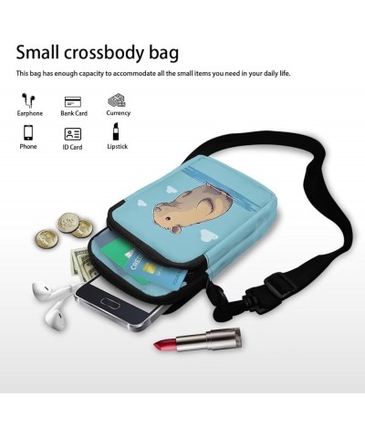 Phone Purse Cross Body Bag Small Shoulder Bags for Women Wallet Mini Coin Pocket Travel Pouch Card Holder Guinea Pig $10.78 C...