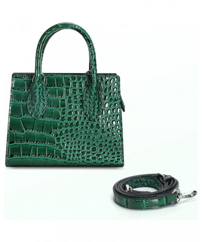 handbags for women，mini purses for women，cute small purse,small crossbody bags for women trendy Green Croc $17.48 Crossbody Bags