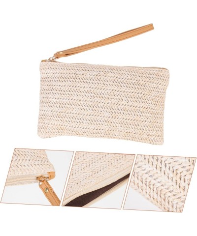 Straw Bag Ladies Wallet Small Coin Purse Summer Purses Multifunctional Storage Bag Wallet for Women Sundries Bag Purses Woven...